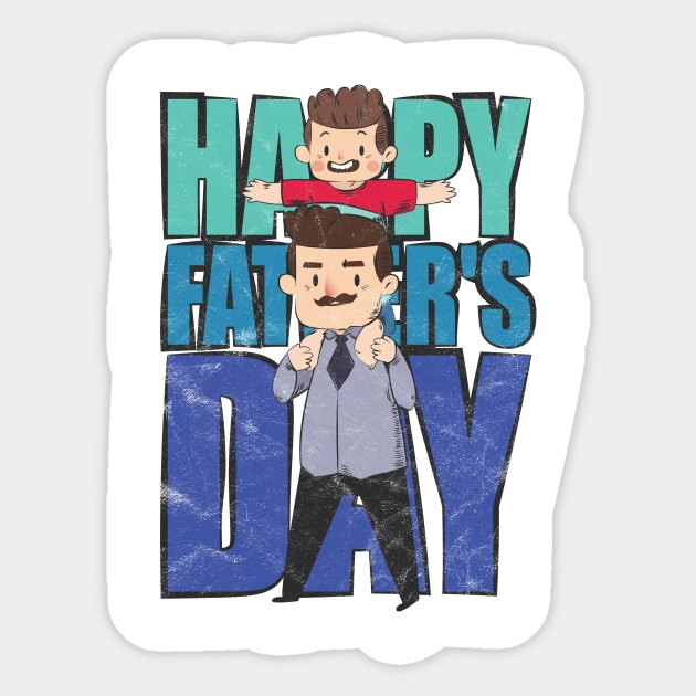 Happy Father's Day Sticker by avshirtnation